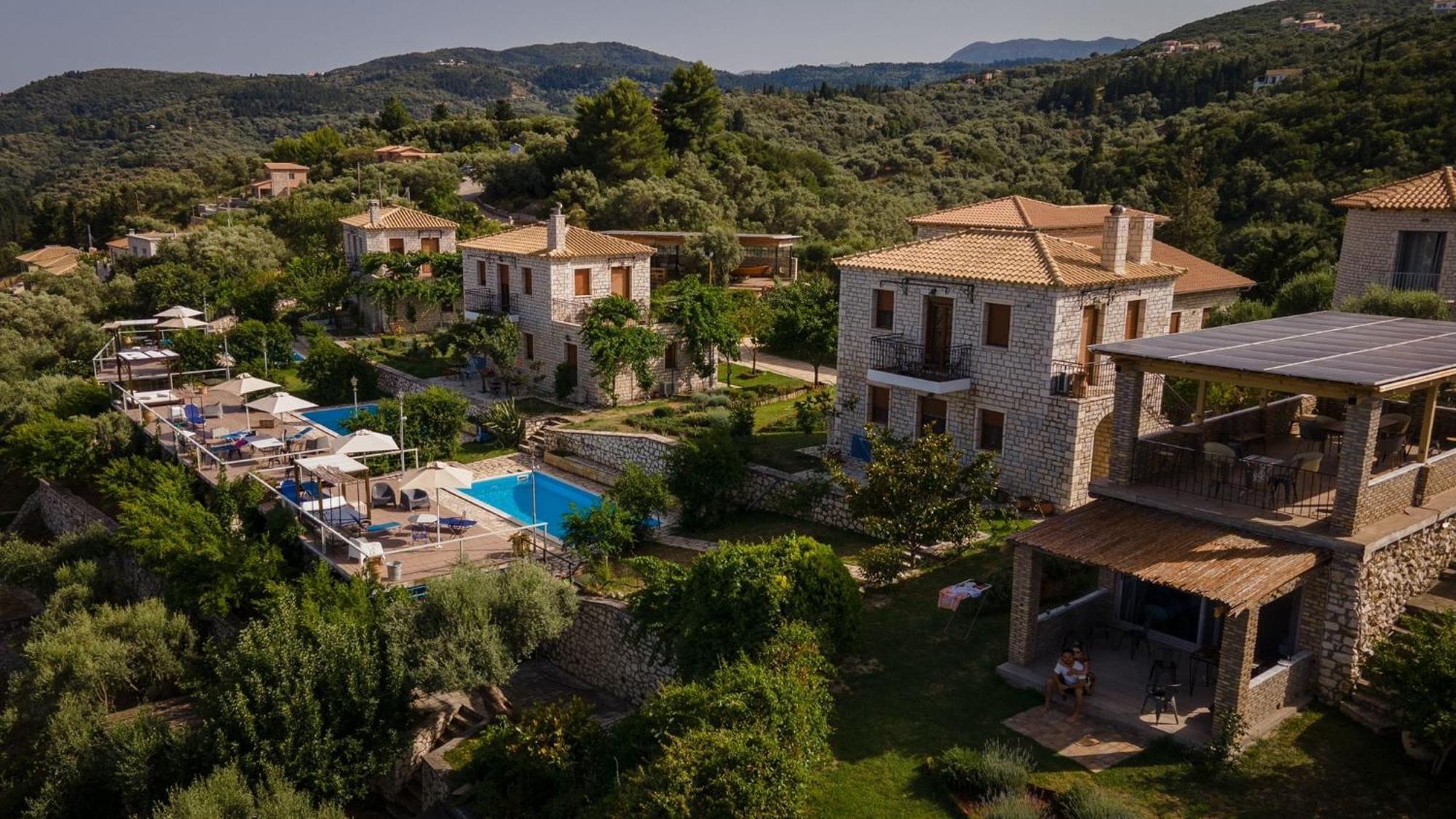 Villas Panorama Apolpaina Lefkas エクステリア 写真
