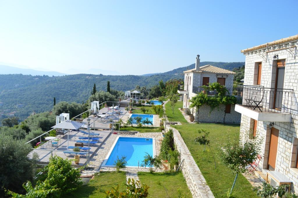 Villas Panorama Apolpaina Lefkas エクステリア 写真