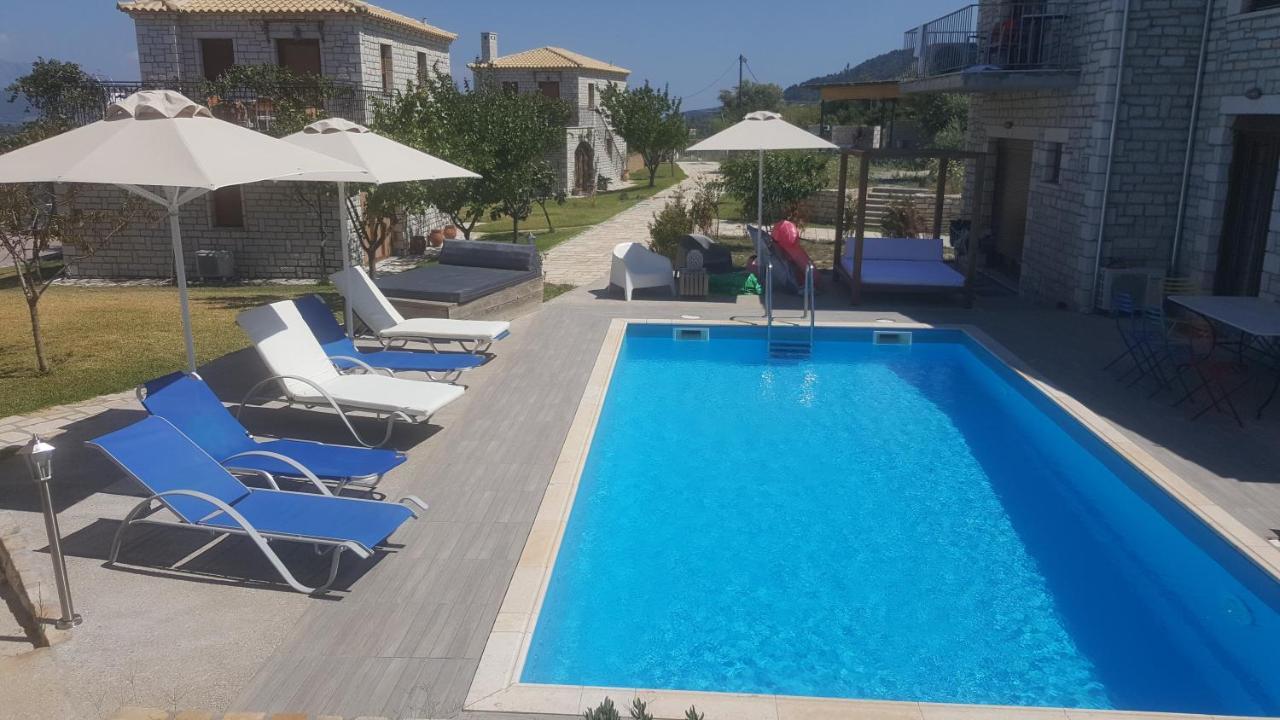 Villas Panorama Apolpaina Lefkas エクステリア 写真