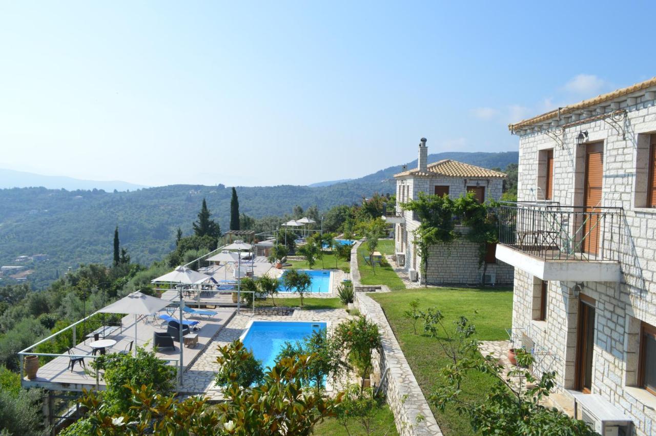 Villas Panorama Apolpaina Lefkas エクステリア 写真