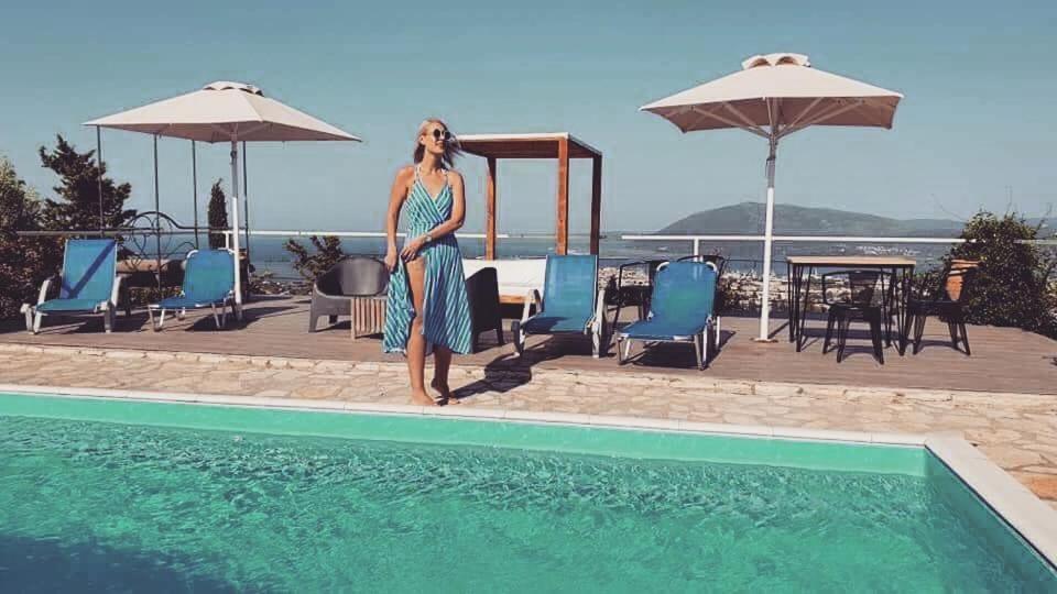 Villas Panorama Apolpaina Lefkas エクステリア 写真