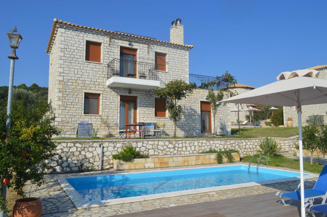 Villas Panorama Apolpaina Lefkas エクステリア 写真